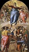 El Greco The Assumption of the Virgin oil painting reproduction